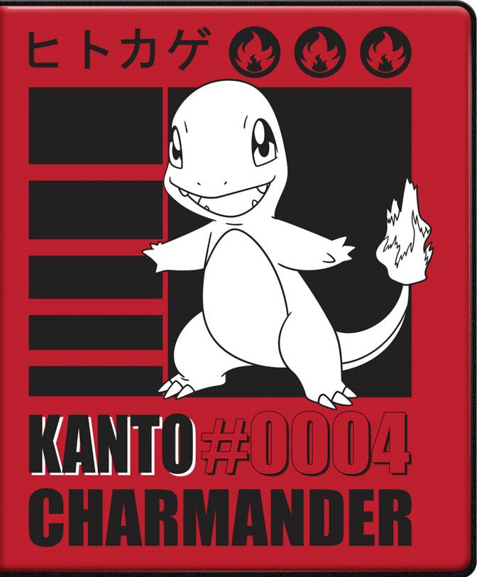 PORTFOLIO 4PKT POKEMON CHARMANDER Binder