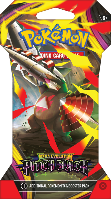 SLEEVED POKEMON ME05 PITCH BLACK PACK