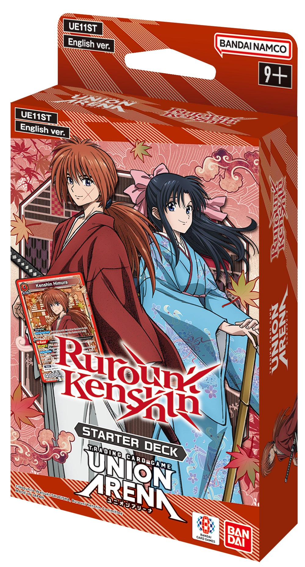 UNION ARENA RUROUNI KENSHIN STARTER DECK