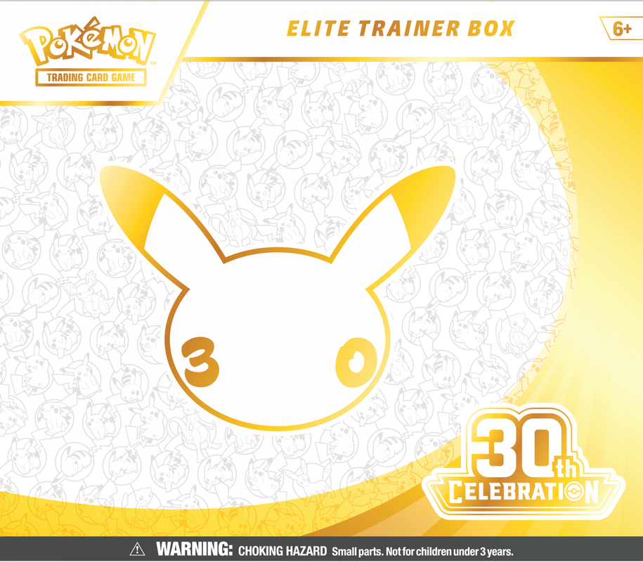 PRE-ORDER: POKEMON 30TH CELEBRATION ELITE TRAINER BOX