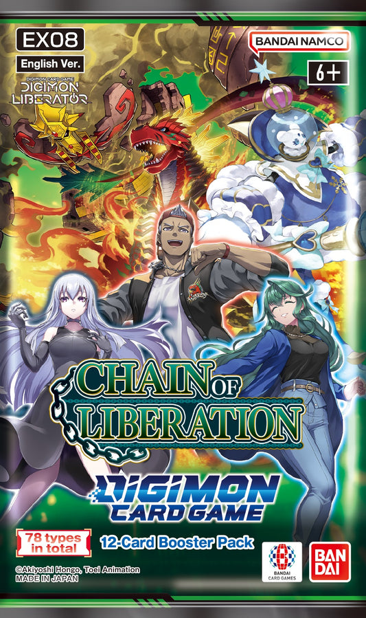 DIGIMON CHAIN OF LIBERATION BOOSTER PACK