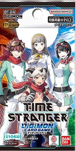 DIGIMON CG BT-24 TIME STRANGER BOOSTER PACK