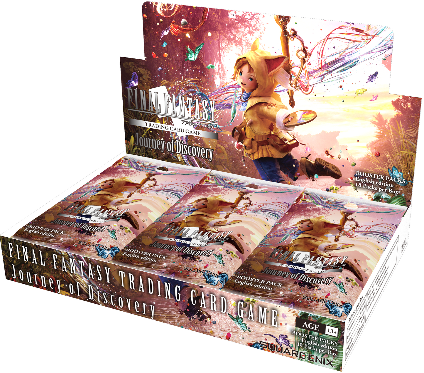 FINAL FANTASY TCG SET 27 JOURNEY OF DISCOVERY BOOSTER