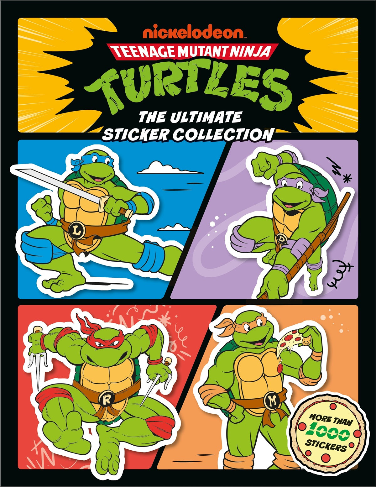 TEENAGE MUTANT NINJA TURTLES ULTIMATE STICKER COLLECTION SC