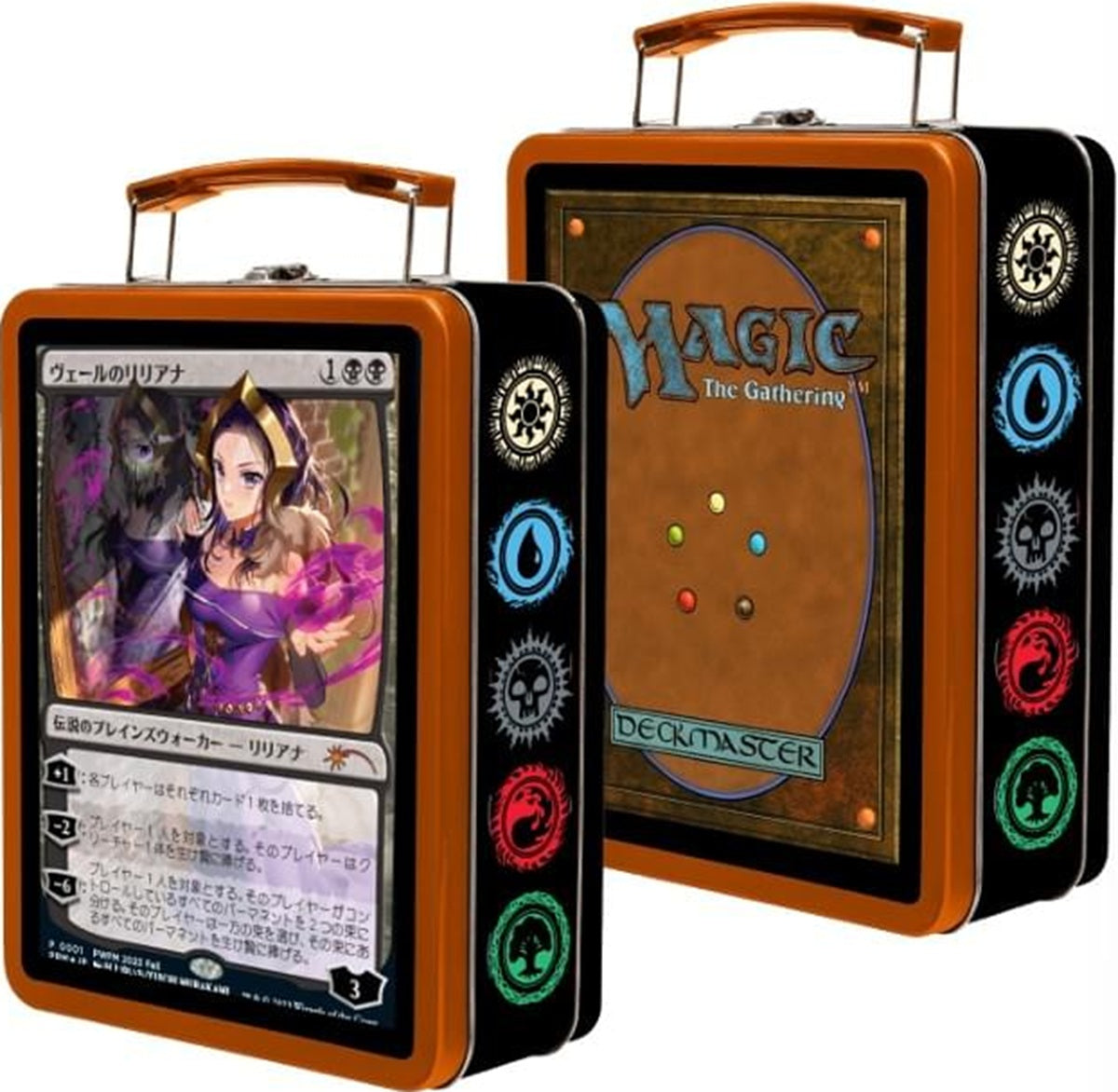 MAGIC THE GATHERING LILIANA OF THE VEIL TIN LUNCH BOX