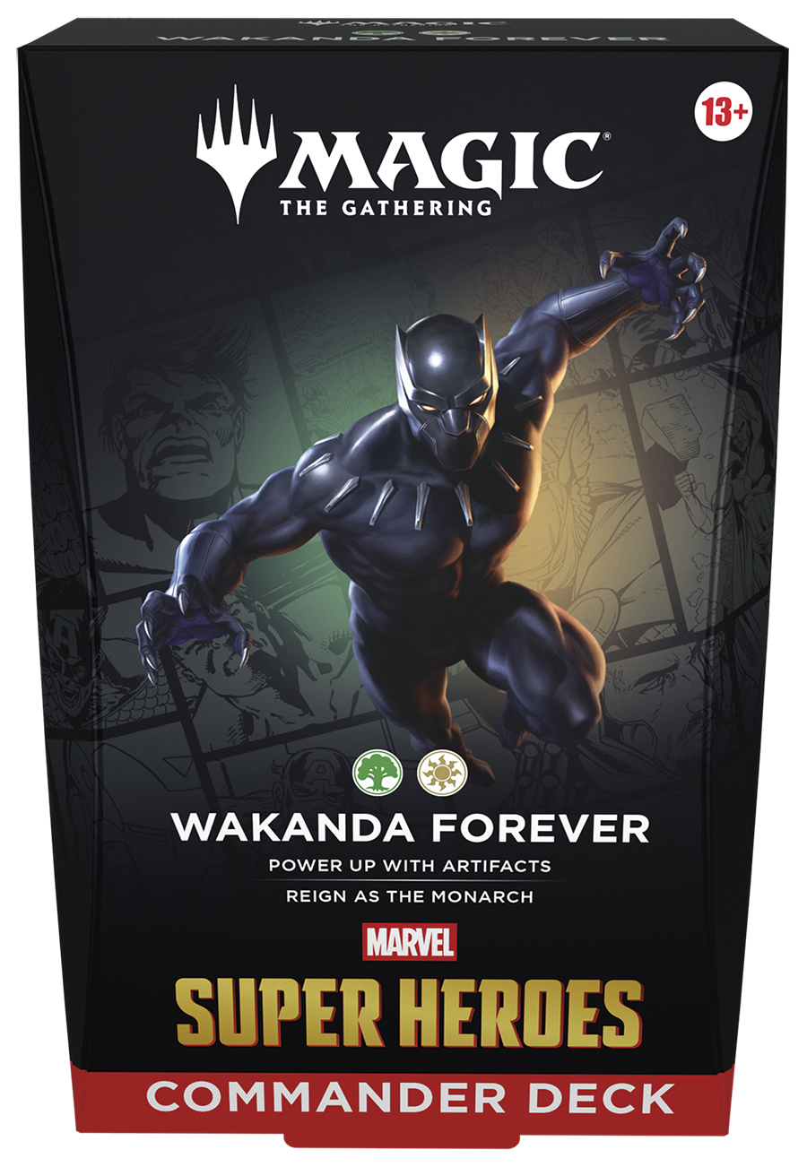 MTG MARVEL SUPER HEROES COMMANDER -  WAKANDA FOREVER