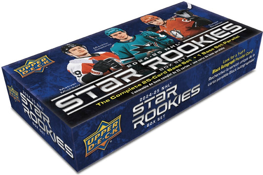 UD STAR ROOKIES HOCKEY 24/25 BOX SET