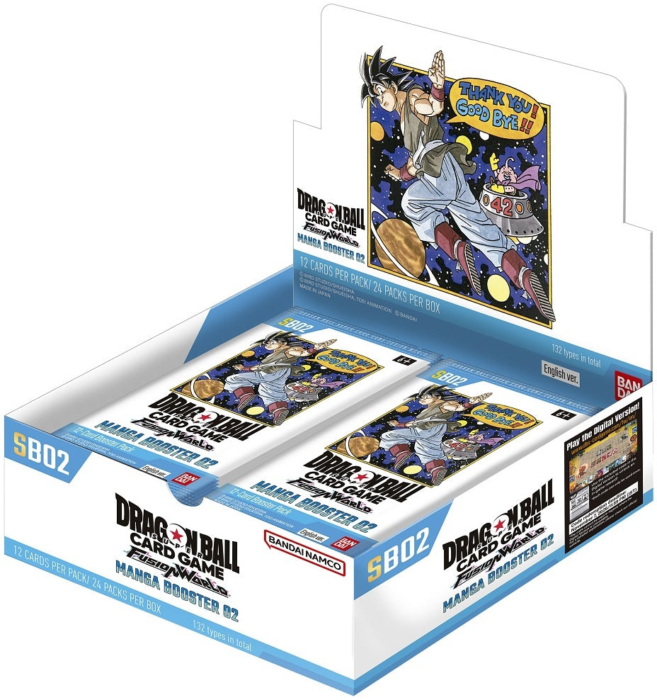 DBS FUSION WORLD SB02 MANGA BOOSTER 02