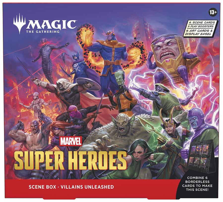 PRE-ORDER: MTG MARVEL SUPER HEROES SCENE BOX