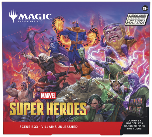 PRE-ORDER: MTG MARVEL SUPER HEROES SCENE BOX