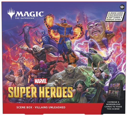 PRE-ORDER: MTG MARVEL SUPER HEROES SCENE BOX