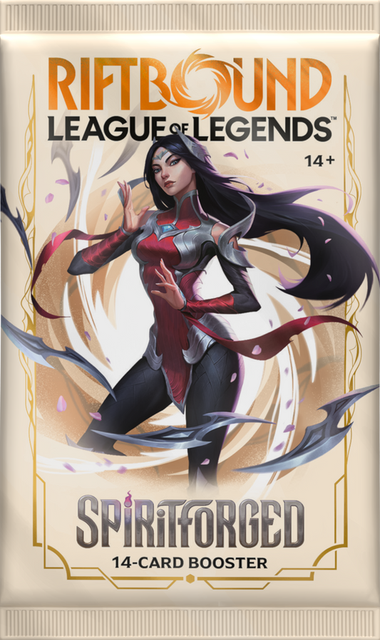 RIFTBOUND LEAGUE OF LEGENDS TCG SPIRITFORGED BOOSTER PACK