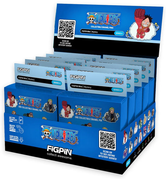 FIGPIN ONE PIECE SERIES 4 MYSTERY MINI