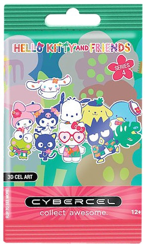 CYBERCEL HELLO KITTY TROPICAL SERIES 4 PACKS (1)