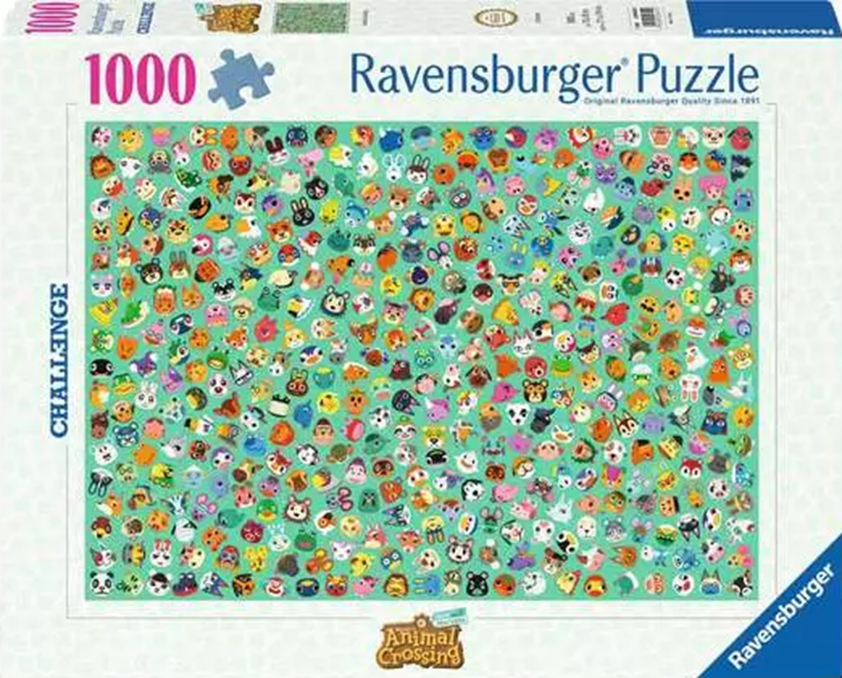ANIMAL CROSSING CHALLENGE 1000 PC PUZZLE