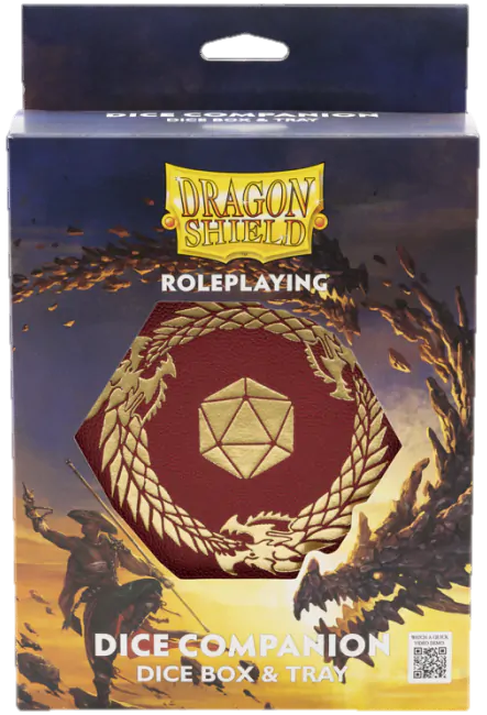 Dragon Shield Dice Companion (red)