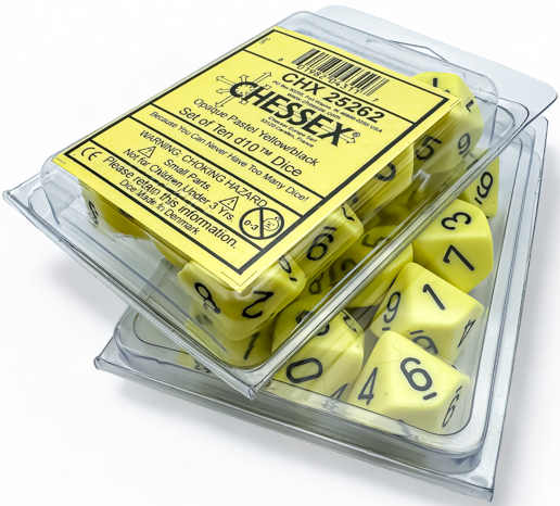 OPAQUE 10D10 PASTEL YELLOW/BLACK