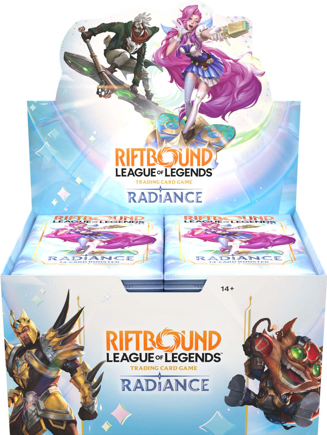 RIFTBOUND LEAGUE OF LEGENDS TCG RADIANCE BOOSTER