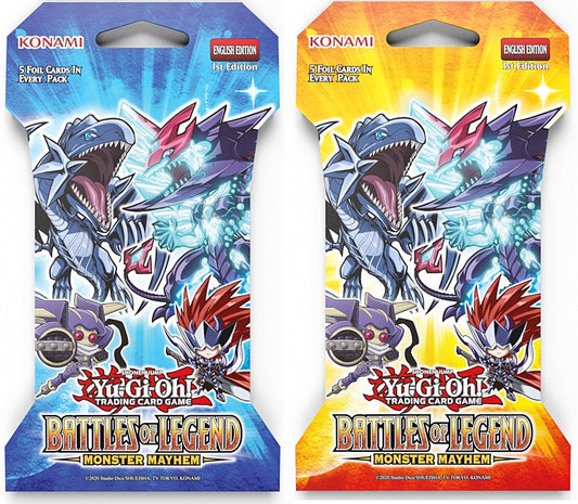 BLISTER YGO BATTLES OF LEGEND MONSTER MAYHEM