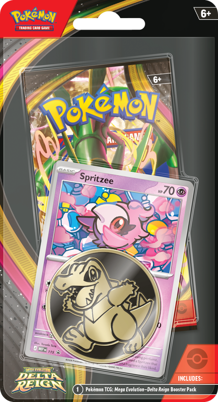 PRE-ORDER: POKEMON ME06 DELTA REIGN CHECKLANE BLISTER