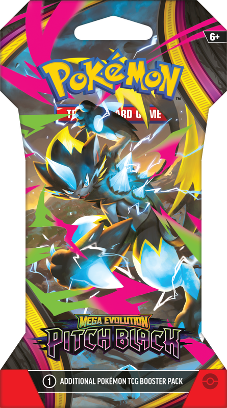 SLEEVED POKEMON ME05 PITCH BLACK PACK