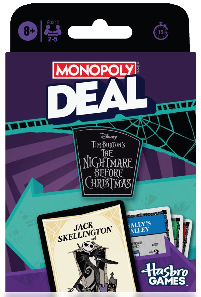 MONOPOLY DEAL NIGHTMARE BEFORE CHRISTMAS