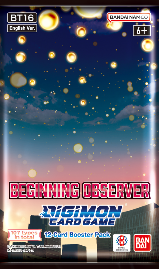 DIGIMON BEGINNING OBSERVER BOOSTER PACK
