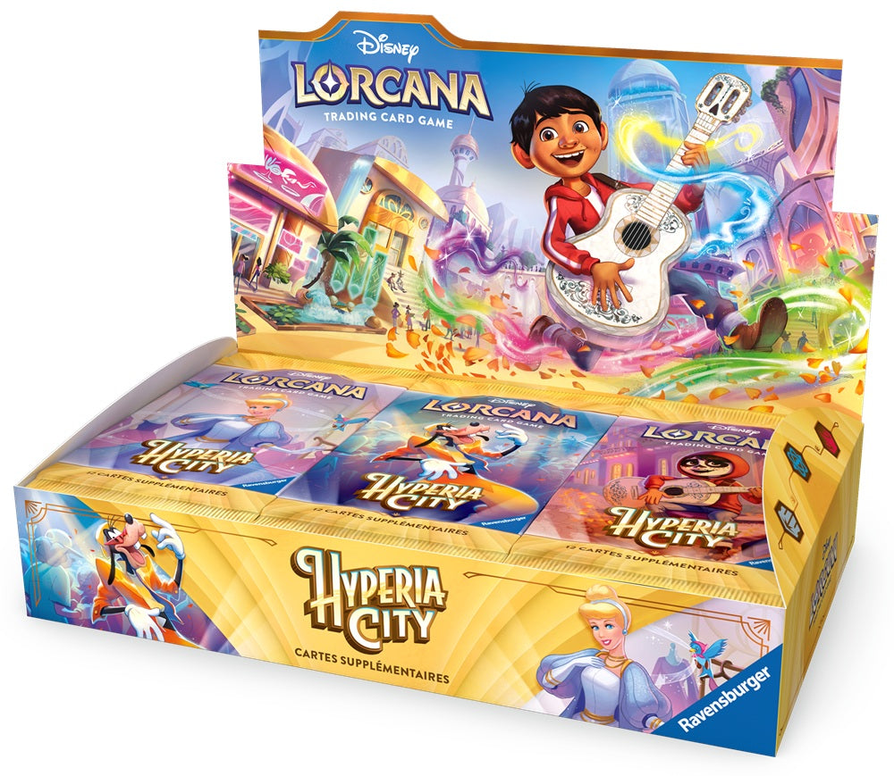 DISNEY LORCANA ENGLISH SET 14 HYPERIA CITY BOOSTER