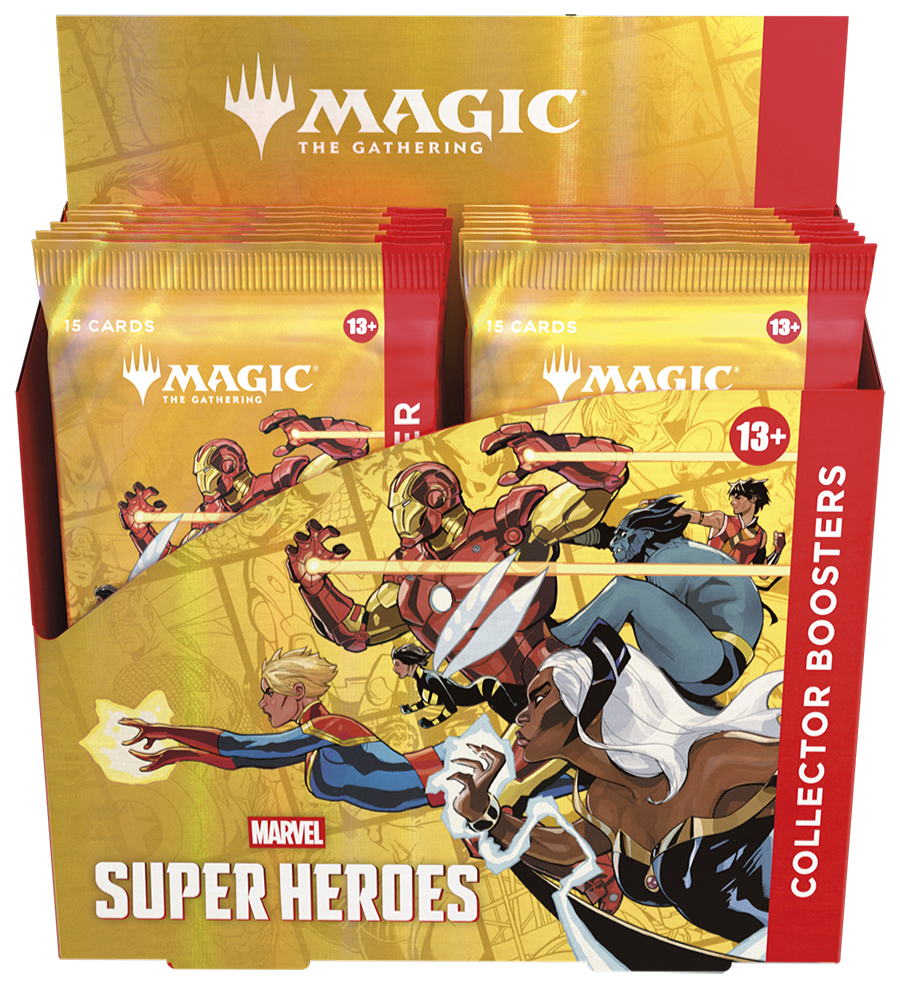 PRE-ORDER: MTG MARVEL SUPER HEROES COLLECTOR BOOSTER