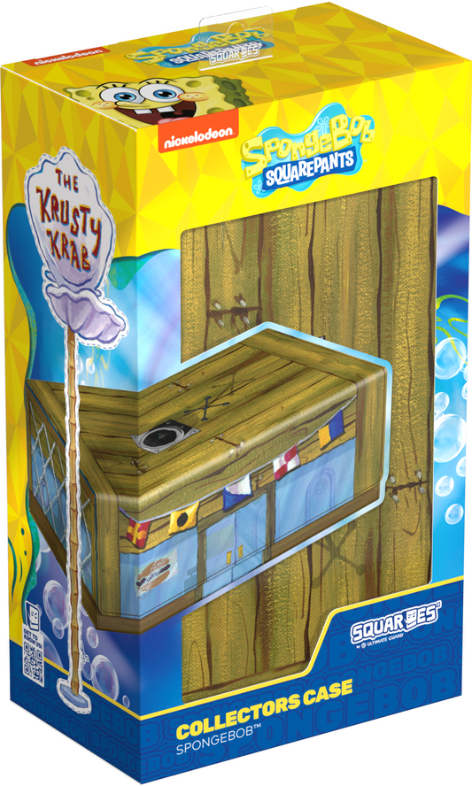 SQUAROES PARAMOUNT SPONGEBOB SQUAREPANTS WV1 COLLECTOR CASE KRUSTY KRAB