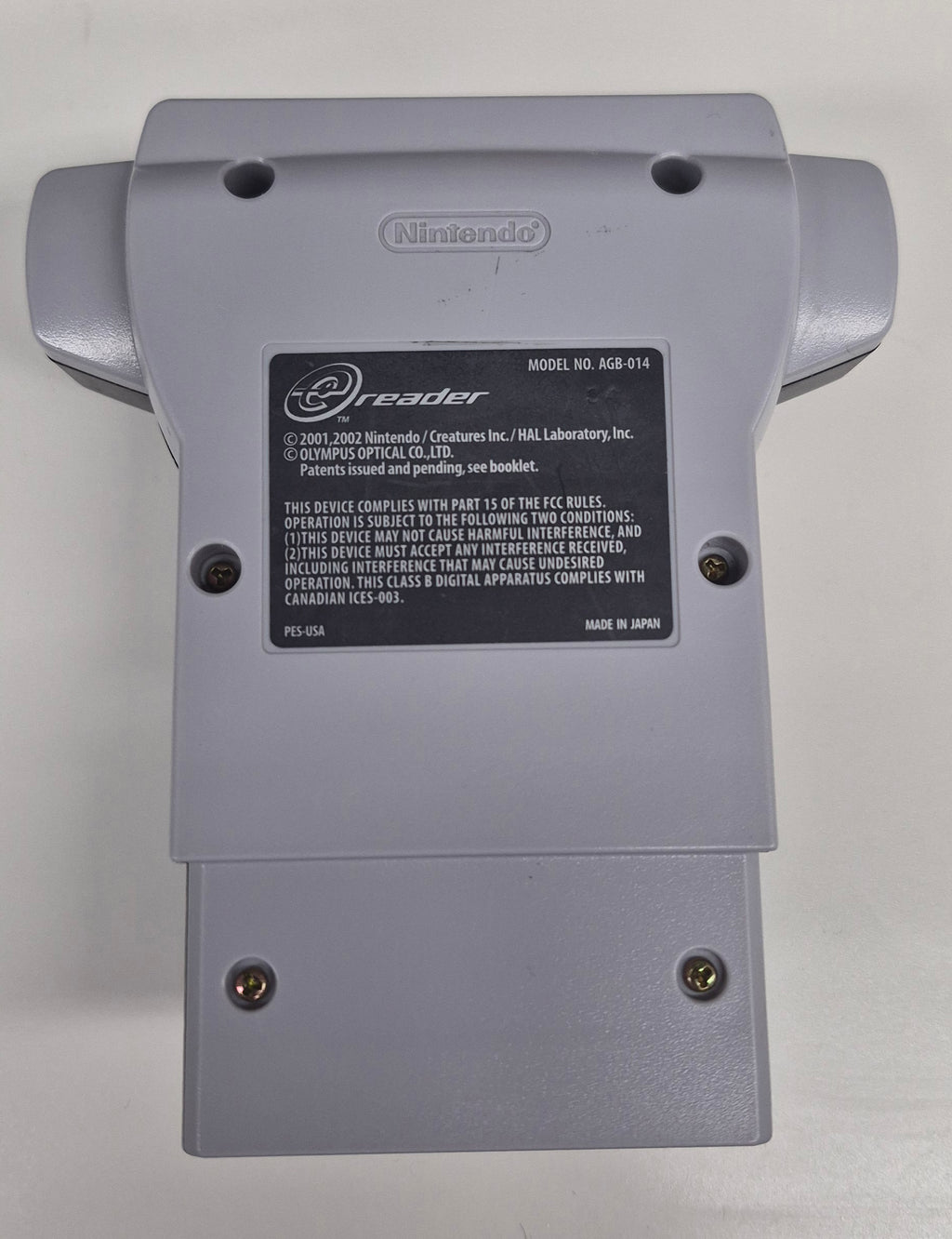 Nintendo e-Reader - Game Boy Advance (GBA)