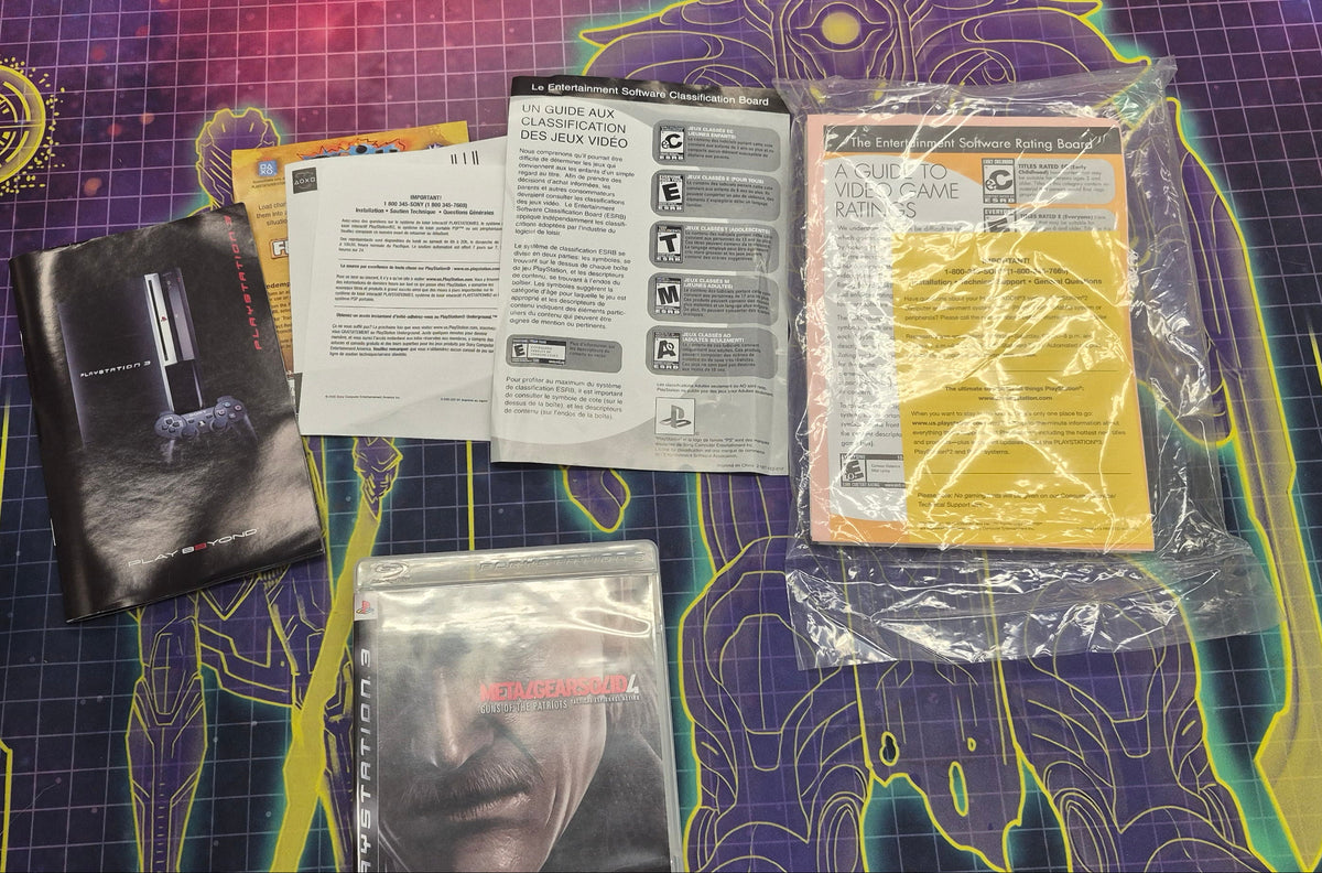 Metal Gear Solid 4 Special Edition CIB PS3 Console