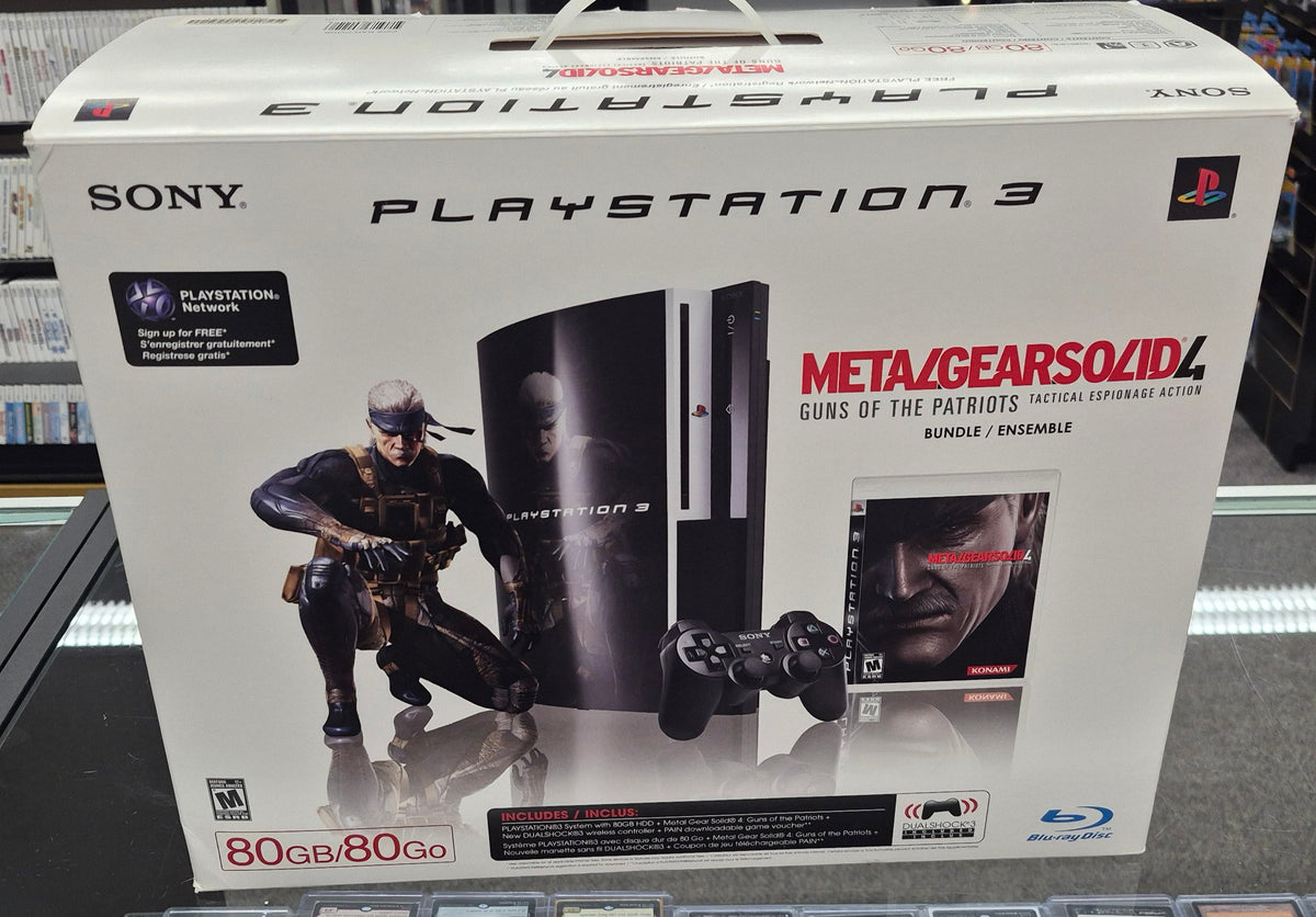 Metal Gear Solid 4 Special Edition CIB PS3 Console