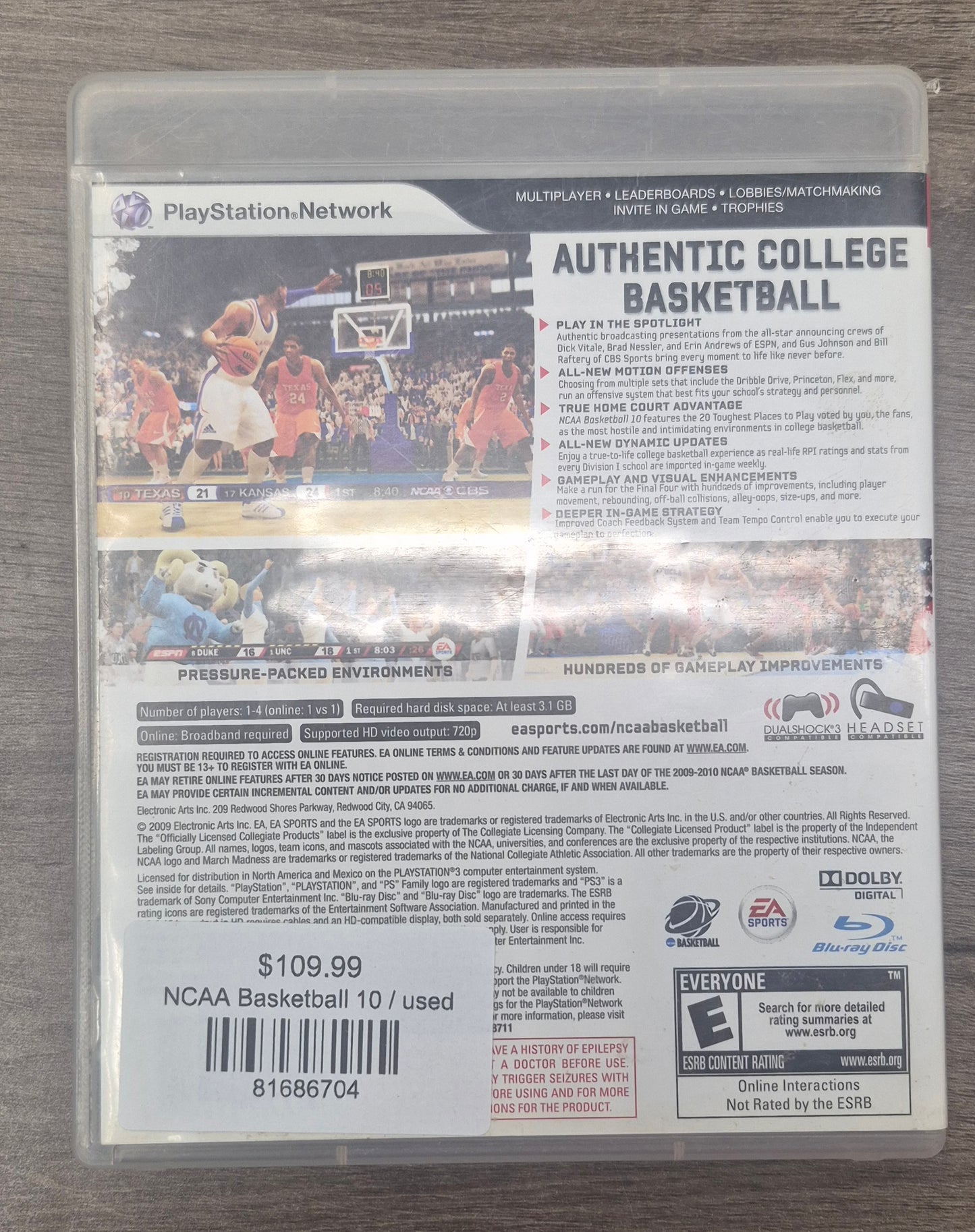 NCAA Basketball 10