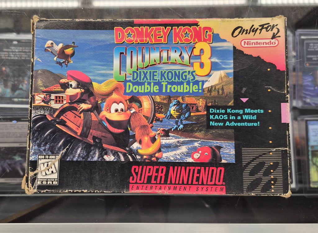 Donkey Kong Country 3: Dixie Kong's Double Trouble! - Super Nintendo (SNES)