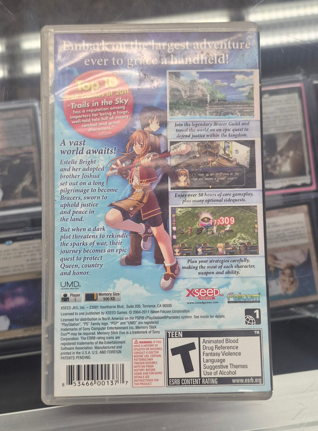 The Legend of Heroes: Trails in the Sky - PlayStation Portable (PSP)