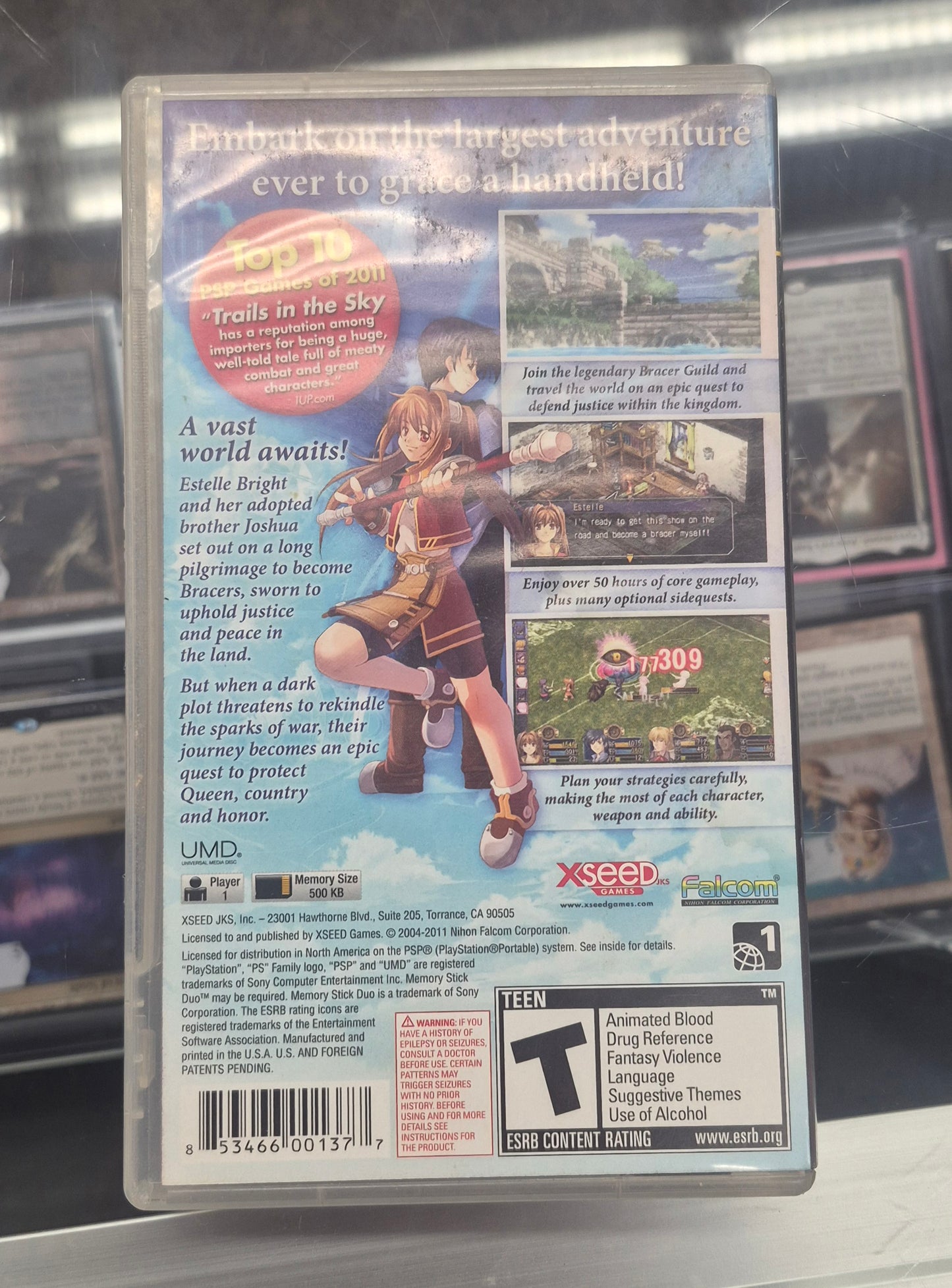The Legend of Heroes: Trails in the Sky - PlayStation Portable (PSP)