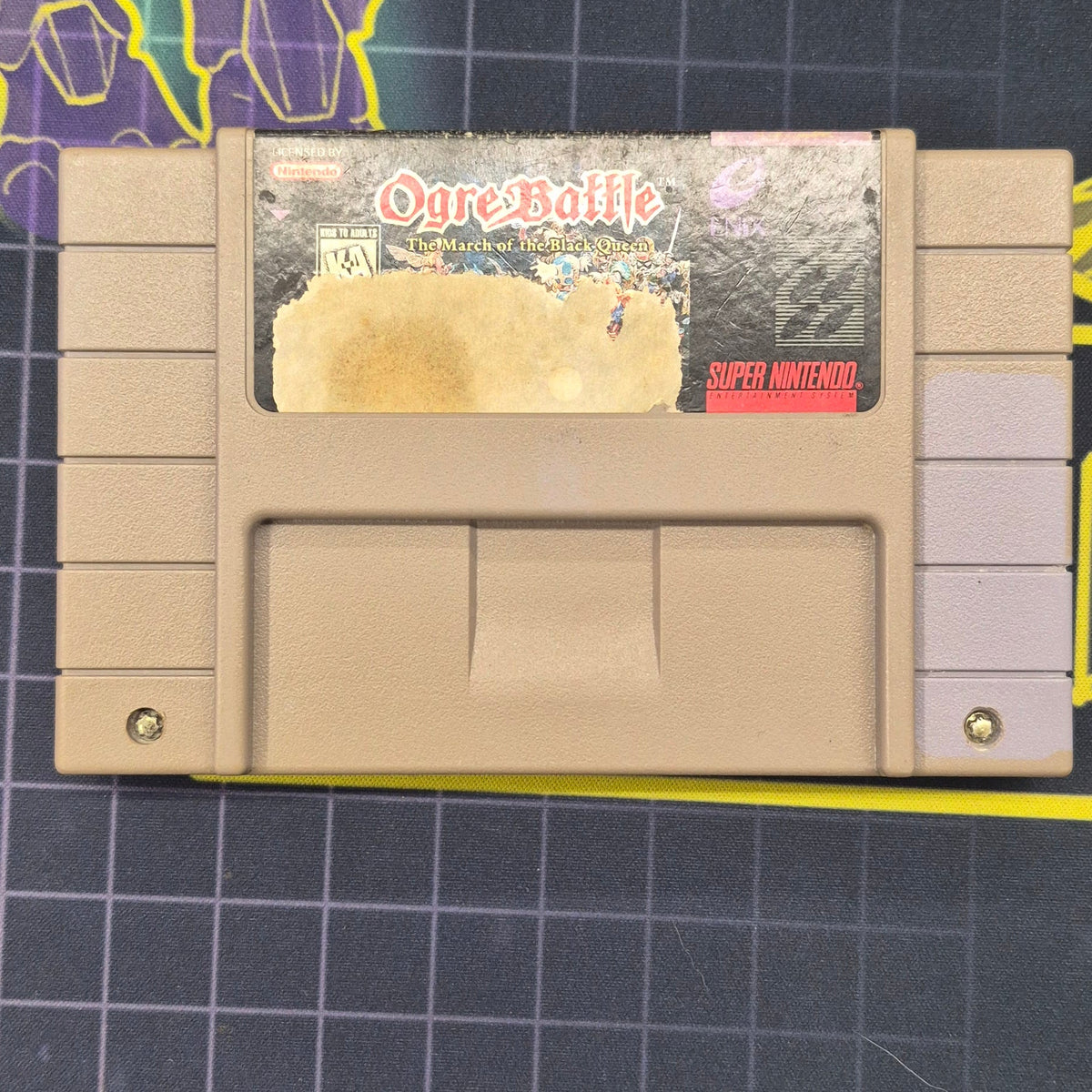 Ogre Battle The March of the Black Queen - Super Nintendo (SNES)