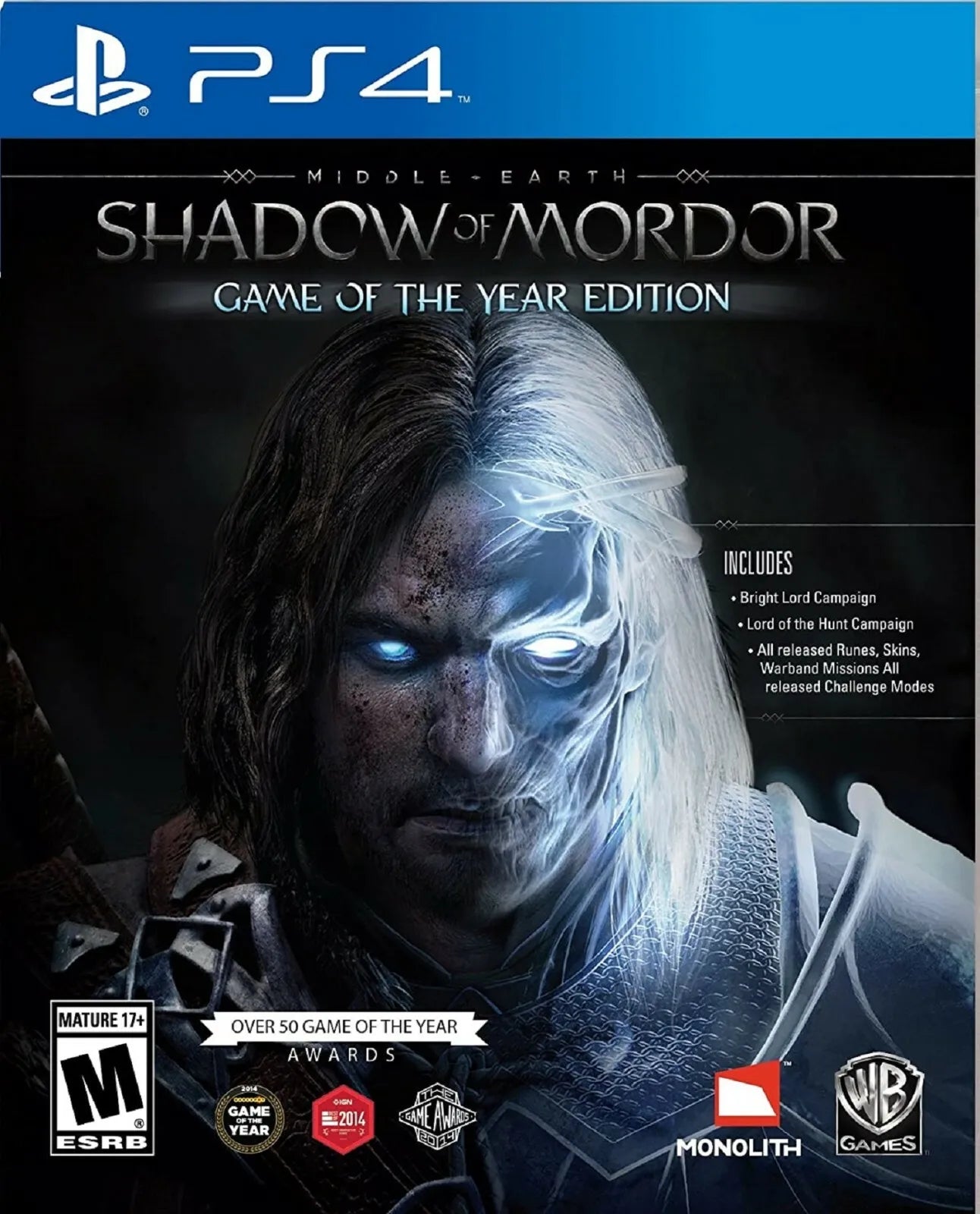 Middle Earth: Shadow of Mordor Game of Year Edition - PlayStation 4 (PS4)