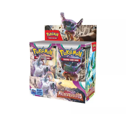 POKEMON SV02 PALDEA EVOLVED BOOSTER DISPLAY BOX