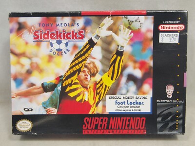 Tony Meola's Sidekicks Soccer - Super Nintendo (SNES)