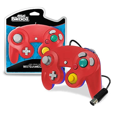 GameCube / Wii Compatible Controller - Red/Blue