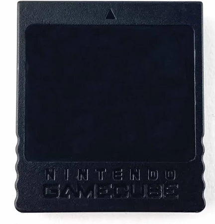 GameCube Memory Card Black OEM