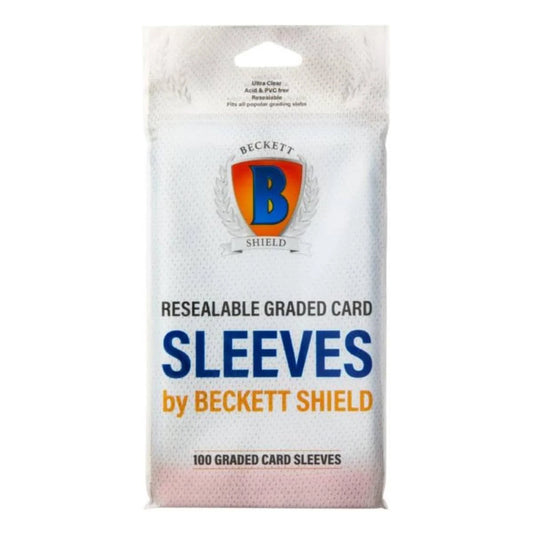 Resealable Graded Card Sleeves by BECKETT SHIELD