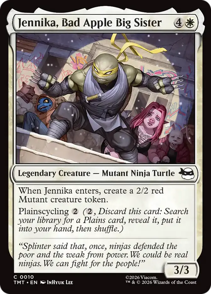 Jennika, Bad Apple Big Sister (TMT-010) - Teenage Mutant Ninja Turtles