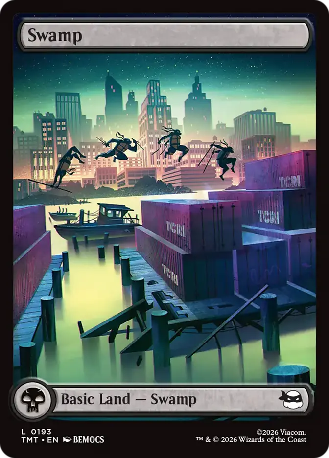 Swamp (0193) (TMT-193) - Teenage Mutant Ninja Turtles