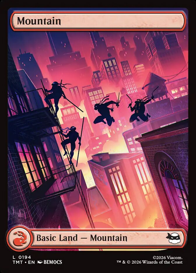 Mountain (0194) (TMT-194) - Teenage Mutant Ninja Turtles