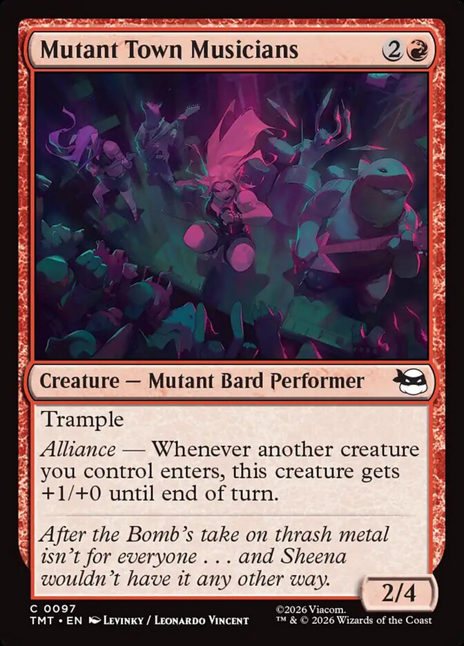 Mutant Town Musicians (TMT-097) - Teenage Mutant Ninja Turtles