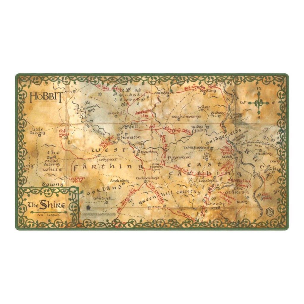 UG PLAYMAT THE HOBBIT MAP - THE SHIRE
