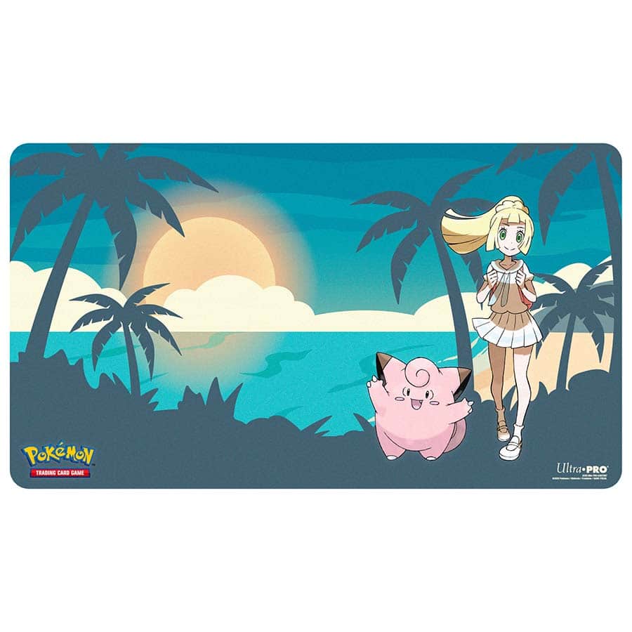 UP PLAYMAT LILLIE AND CLEFAIRY